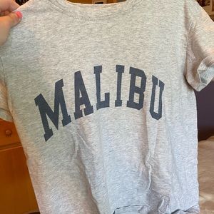 Malibu cropped t shirt